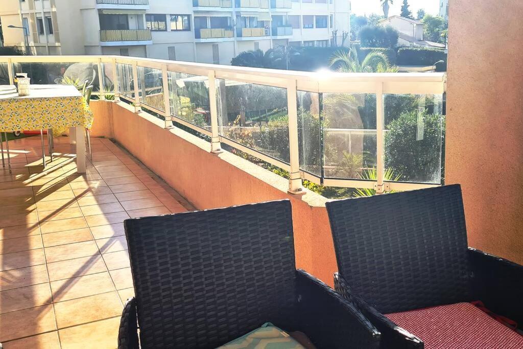 Appartement Vue Mer Sur Les Hauteurs De 니스 외부 사진