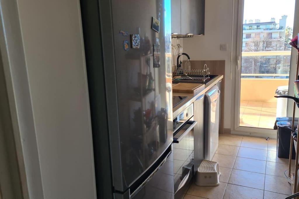 Appartement Vue Mer Sur Les Hauteurs De 니스 외부 사진