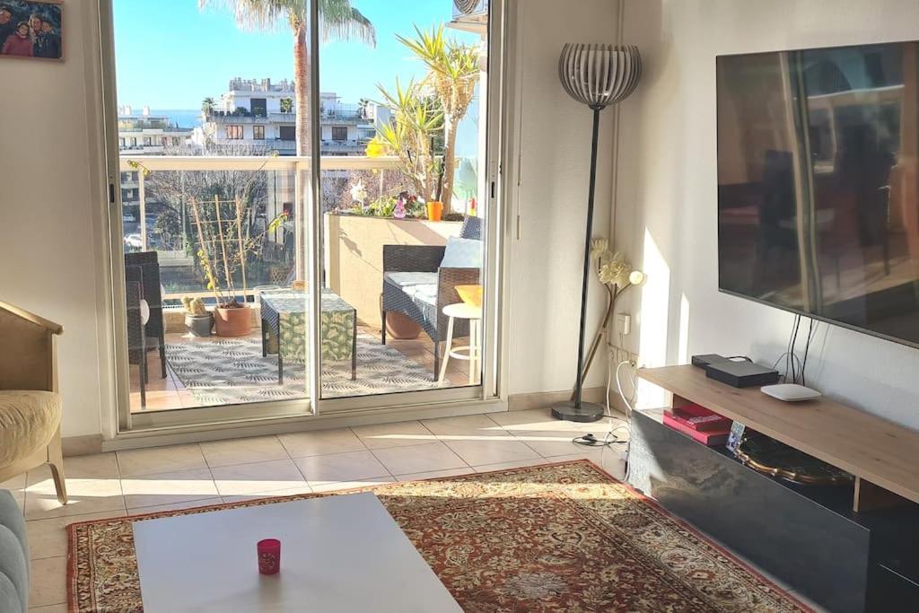 Appartement Vue Mer Sur Les Hauteurs De 니스 외부 사진