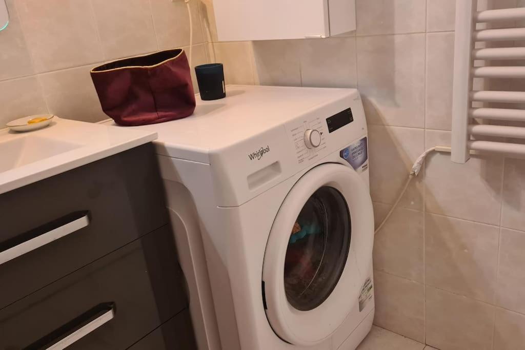 Appartement Vue Mer Sur Les Hauteurs De 니스 외부 사진