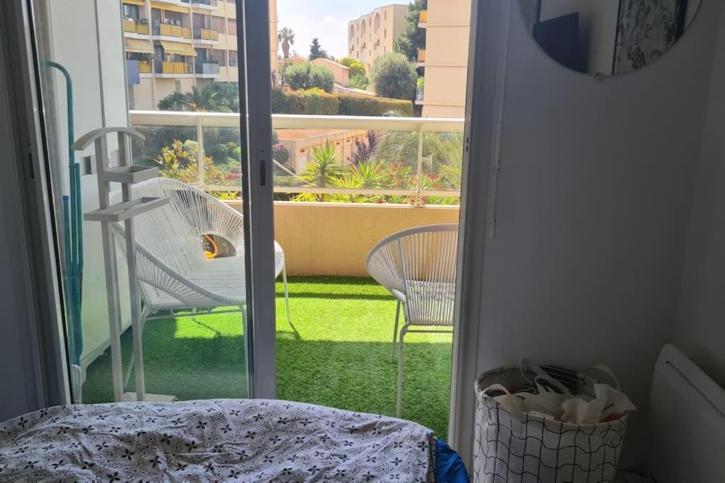 Appartement Vue Mer Sur Les Hauteurs De 니스 외부 사진